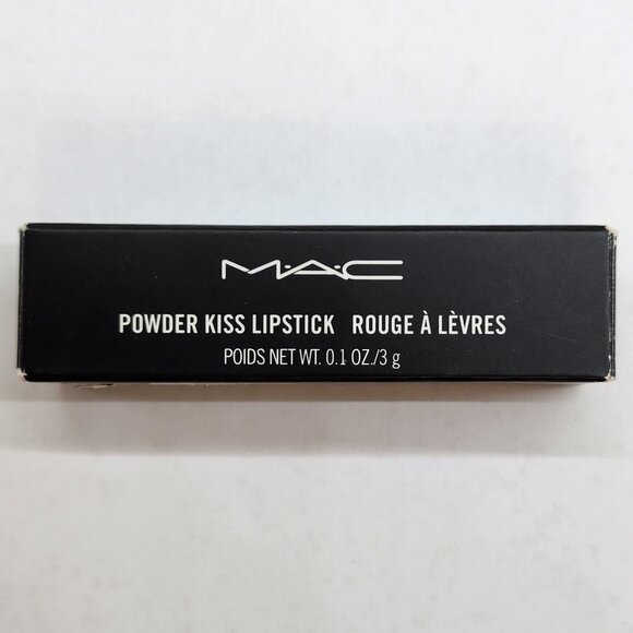 Mac Powder Kiss Lipstick in Mandarin Colour - Picture 3 of 5